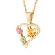 Heart with Multiple Stone Options & All Birthstones - by Landstrom's